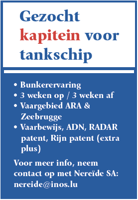 Kapitein voor tankschip Kapitein voor tankschip