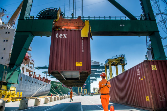 Antwerpen overslag halfjaar 2020 container 2
