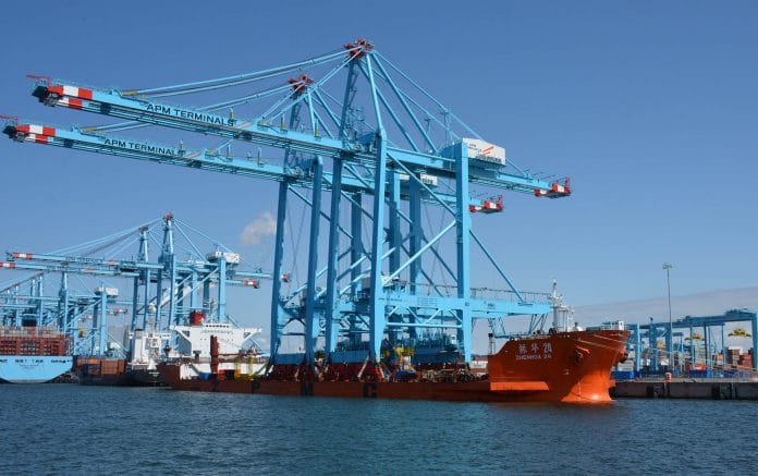 Maasvlakte extra kranen voor APMT MVII in 2018