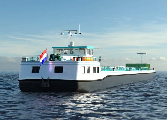 ontwerp schip waterstofconcept Hydrogenius