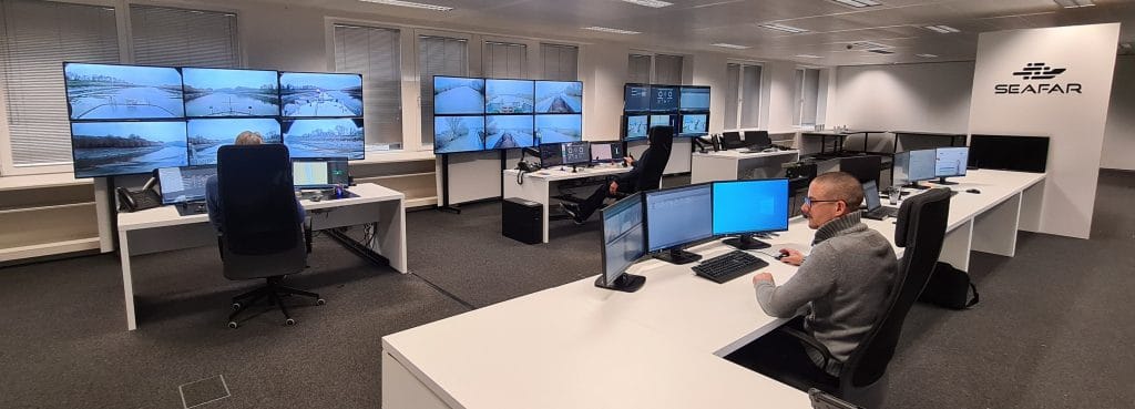 controlecentrum van Seafar in Antwerpen