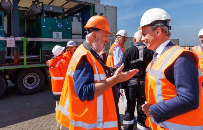 Ton Quist en Mark Harbers
