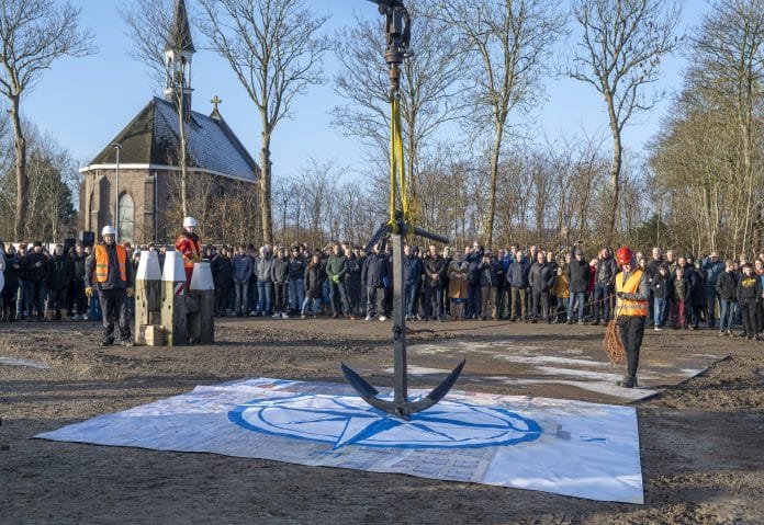 Anker op de ankerplaats