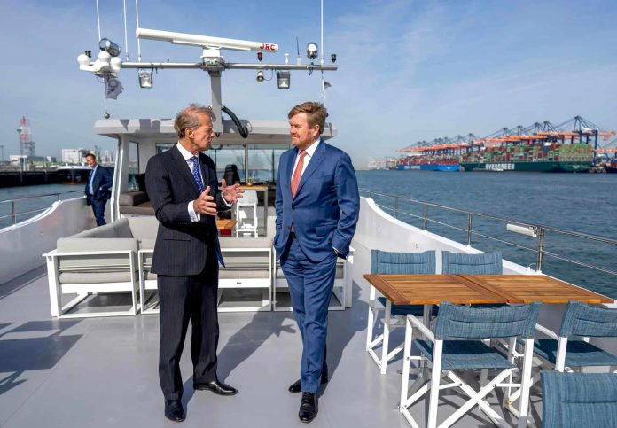 Willem-Alexander Allard Castelein Foto Havenbedrijf